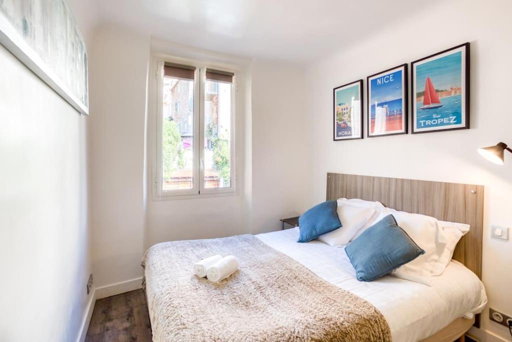 #40 Bright Sea View Suite For 6 2Mins Walk Port & Sea Villefranche-sur-Mer Exterior photo