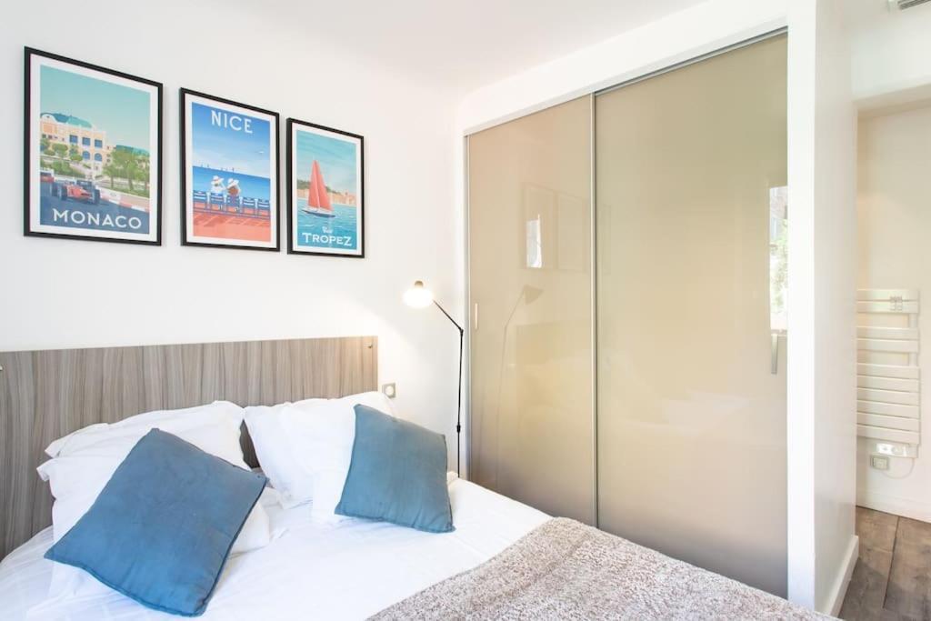 #40 Bright Sea View Suite For 6 2Mins Walk Port & Sea Villefranche-sur-Mer Exterior photo