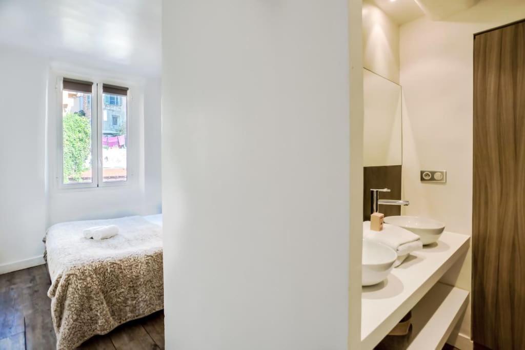 #40 Bright Sea View Suite For 6 2Mins Walk Port & Sea Villefranche-sur-Mer Exterior photo